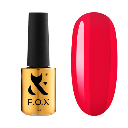 F.O.X Lakier Hybrydowy Gel Polish Lipstick 001 Czerwono-Różowy 7ml