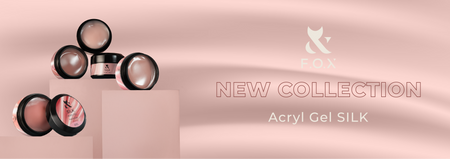 F.O.X Acryl Gel Silk 005 Brązowy Akrylożel do Paznokci 15 ml