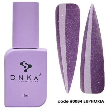 DNKa Rubber Base French Cover 12ml #0084 Euphoria – Baza Hybrydowa