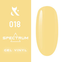 Fox Spectrum 018 Lakier Hybrydowy 7ml Żelowy 7-Free Trwały Manicure