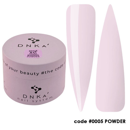 DNKa Żel Akrylowy Acryl Gel Powder Różowy 30ml do Przedłużania Paznokci