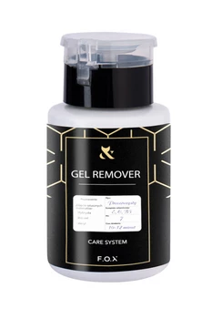 F.O.X Gel Remover 160 ml – płyn do usuwania hybrydy, żelu i akrylożelu
