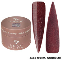 DNKa Rubber Base French Cover 30ml #0012A Confident Baza Hybrydowa