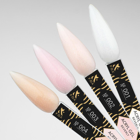 Fox Acryl Gel Beverly 003 różowy 30ml – żel akrylowy LED/UV do paznokci