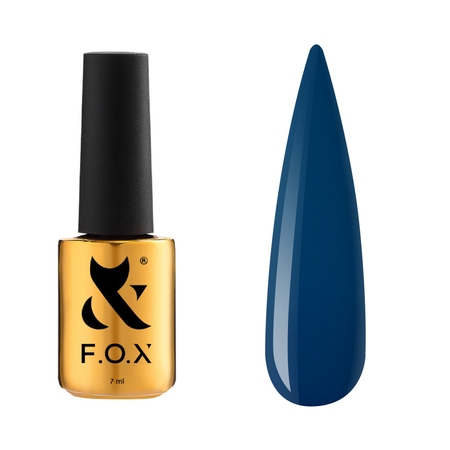 F.O.X Gel Polish Lollipop 006 Blueberry lakier hybrydowy niebieski 7ml