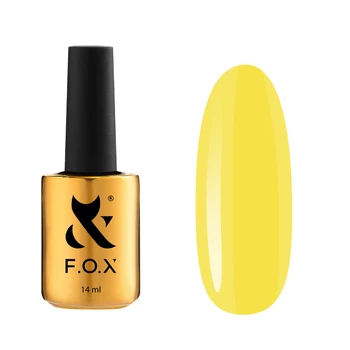 F.O.X Acryl Gel Bottle 030 14ml brązowy żel akrylowy do paznokci z pędzelkiem