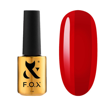 F.O.X Gel Polish 005 Rouge Fever 7ml – Lakier żelowy czerwień, trwały