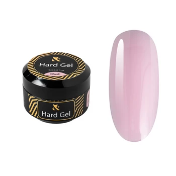 F.O.X Hard Gel Cover Blush 15ml – żel budujący różowy do przedłużania paznokci