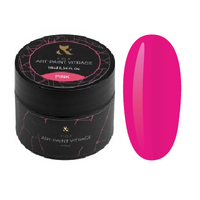 F.O.X Art-paint Vitrage Pink 10ml lakier hybrydowy półtransparentny różowy