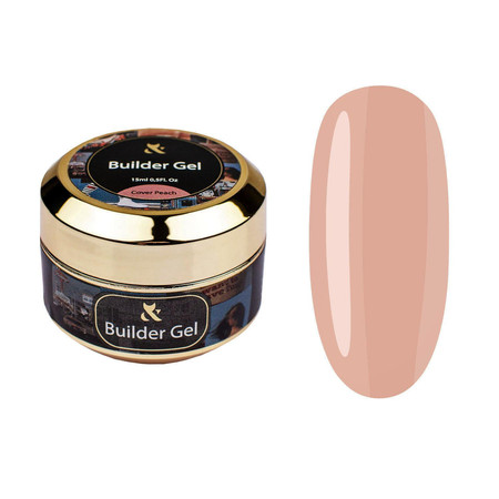 Żel budujący do paznokci Builder Gel Cover Peach 15ml brzoskwiniowy