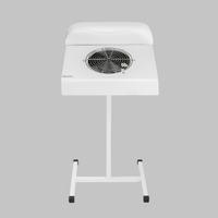 Pochłaniacz pyłu do paznokci ULKA 40W, statyw, biały, cichy, CE