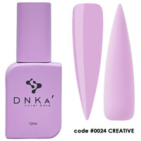 DNKa Rubber Base French Cover 12ml #0024 Creative Baza Hybrydowa