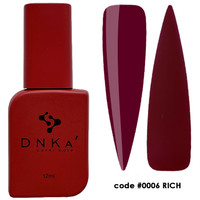 DNKa Rubber Base French Cover Rich 12ml baza hybrydowa kamuflująca