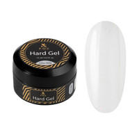 F.O.X Hard Gel Glitz Milk 15ml biały żel budujący z brokatem do paznokci