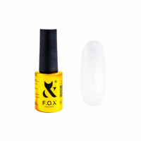 Lakier hybrydowy FOX Fetish 001 perłowa biel 7ml manicure hybrydowy