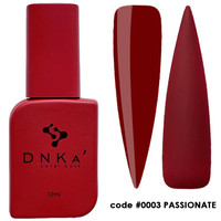 DNKa Rubber Base French Cover 12ml #0003 Passionate baza hybrydowa