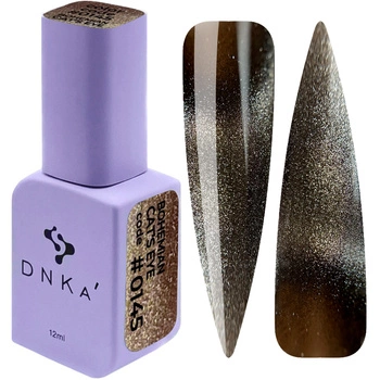 COLOR GEL POLISH "DNKa", 12 ml #0145 Bohemian Cat's Eye