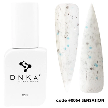 RUBBER BASE FRENCH "DNKa" (cover), 12 ml #0054 Sensation