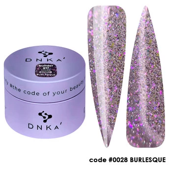 DNKa Builder Gel New Formula, 30 ml – kolor #0028 Burlesque