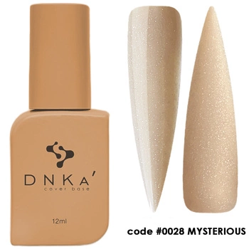 RUBBER BASE FRENCH "DNKa" (cover), 12 ml #0028  Mysterious