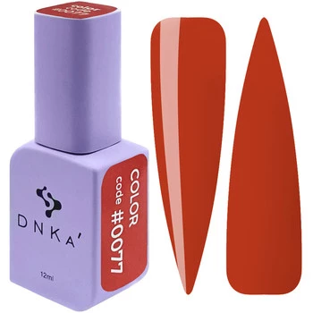 DNKa Lakier hybrydowy 12ml #0077 trwały żelowy do paznokci Soft Touch