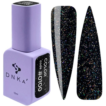 COLOR GEL POLISH "DNKa", 12 ml #0100