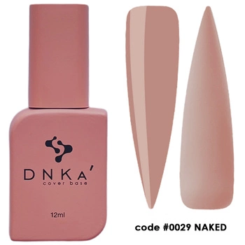 RUBBER BASE FRENCH "DNKa" (cover), 12 ml #0029 Naked