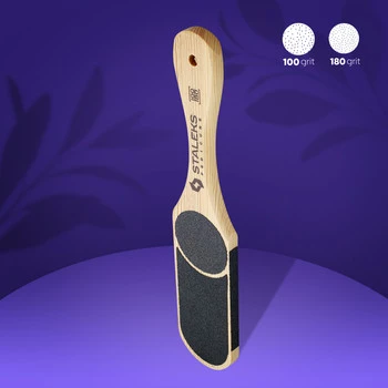 Staleks Drewniana Tarka do Stóp 100/180 Dwustronna Beauty & Care 10 Type 1