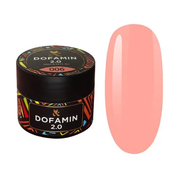 F.O.X Base Dofamin 2.0 006 Baza Kolorowa Hybrydowa Różowo-Czerwona 10ml