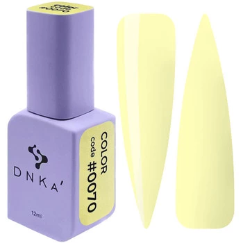 DNKa Lakier hybrydowy 12ml #0070 trwały żelowy do paznokci Soft Touch