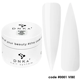 DNKa Builder Gel New Formula, 30 ml – kolor #0001 Vibe