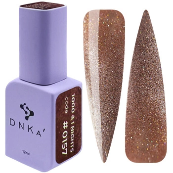 COLOR GEL POLISH "DNKa", 12 ml #0157 1000 & 1 NIGHTS