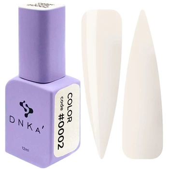 COLOR GEL POLISH "DNKa", 12 ml #0002