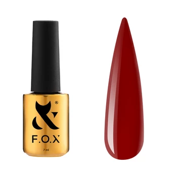 F.O.X Color Top 006 Brązowy Top Hybrydowy z Połyskiem 7ml